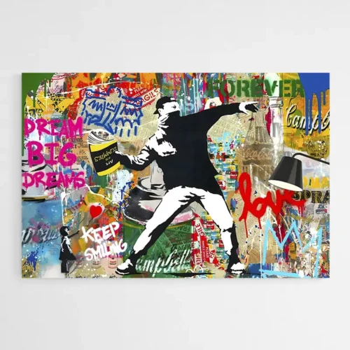 Tableau Colore Banksy