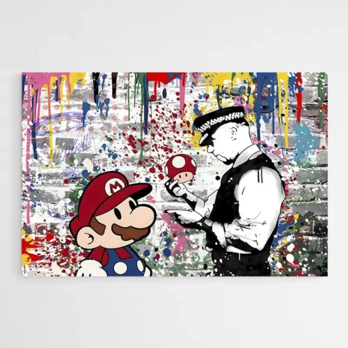 Tableau Colore Banksy