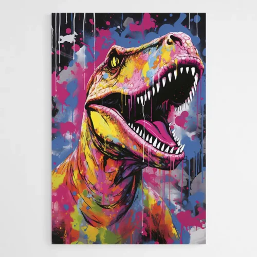 Tableau Colore Dinosaure
