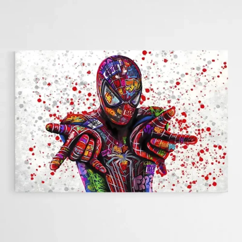 Tableau Colore Spiderman