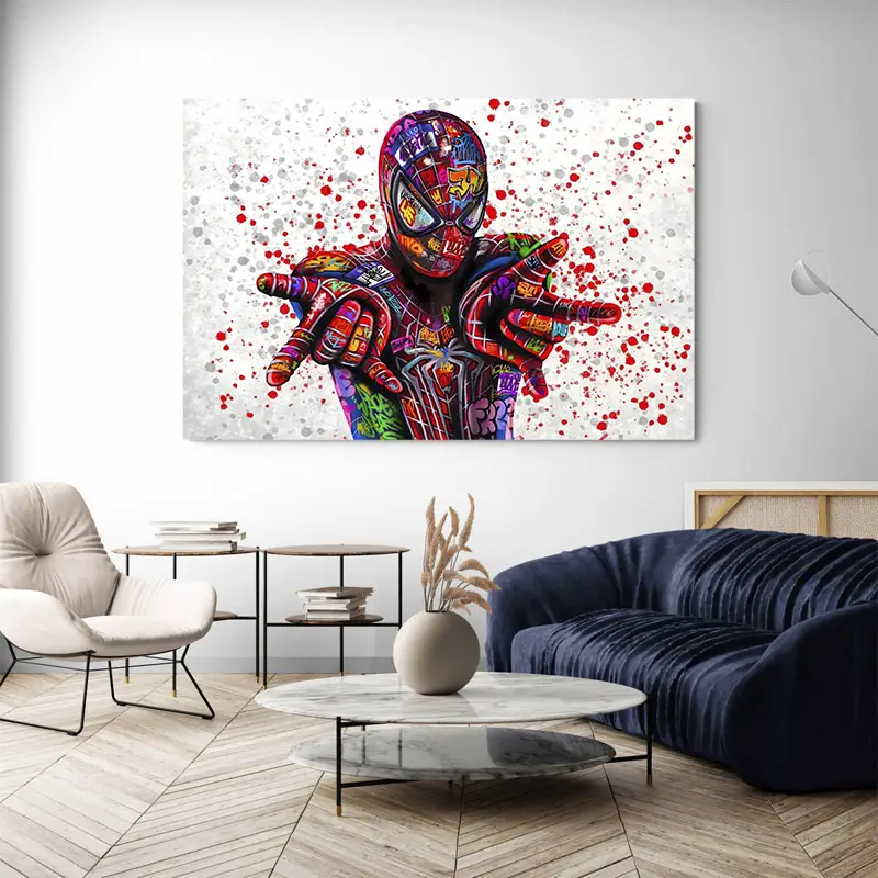 Tableau Colore Spiderman