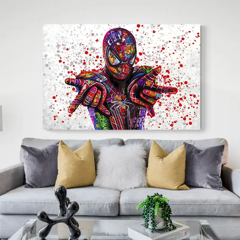 Tableau Colore Spiderman