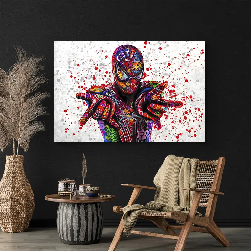 Tableau Colore Spiderman