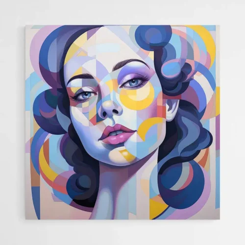 Tableau Contemporain Femme