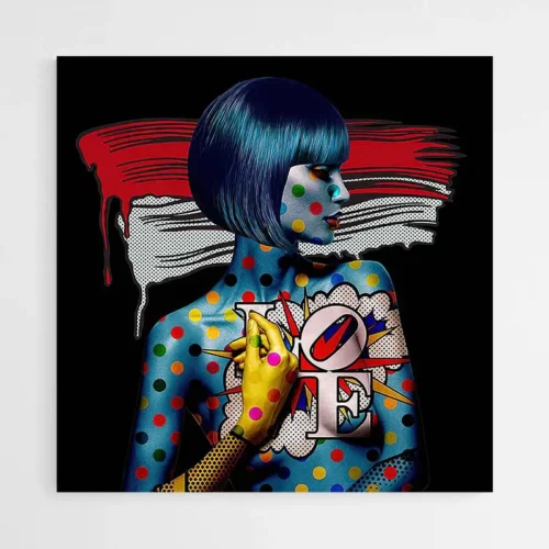 Tableau Contemporain Pop Art