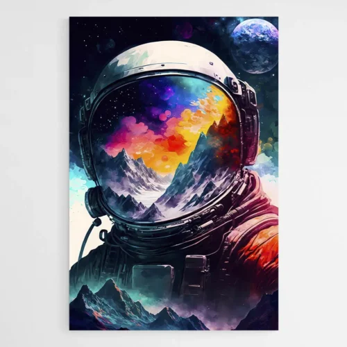 Tableau cosmonaute