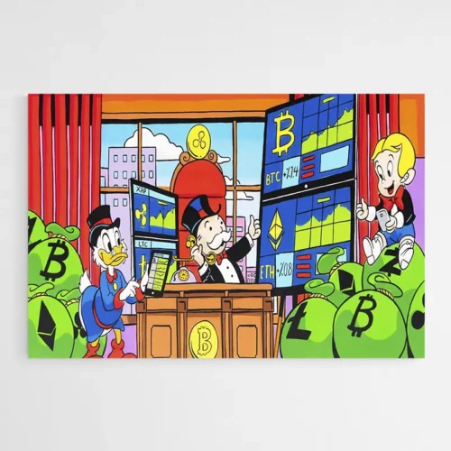 Tableau Crypto Monopoly Moderne