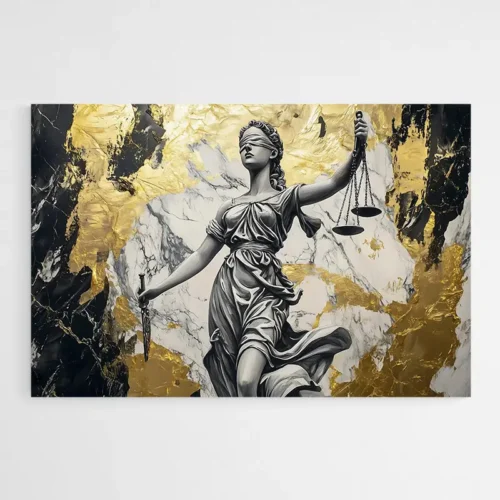 Tableau Dame Justice