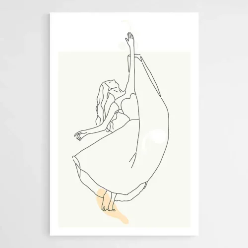 Tableau Danse Minimaliste