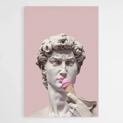 Tableau David Michelangelo Pop Art