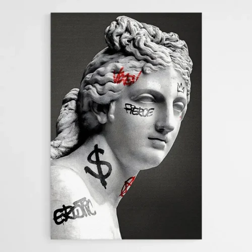 Tableau Deesse Rebelle