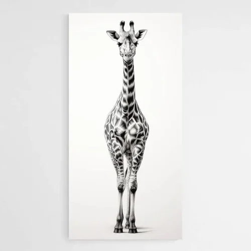 Tableau Dessin Girafe