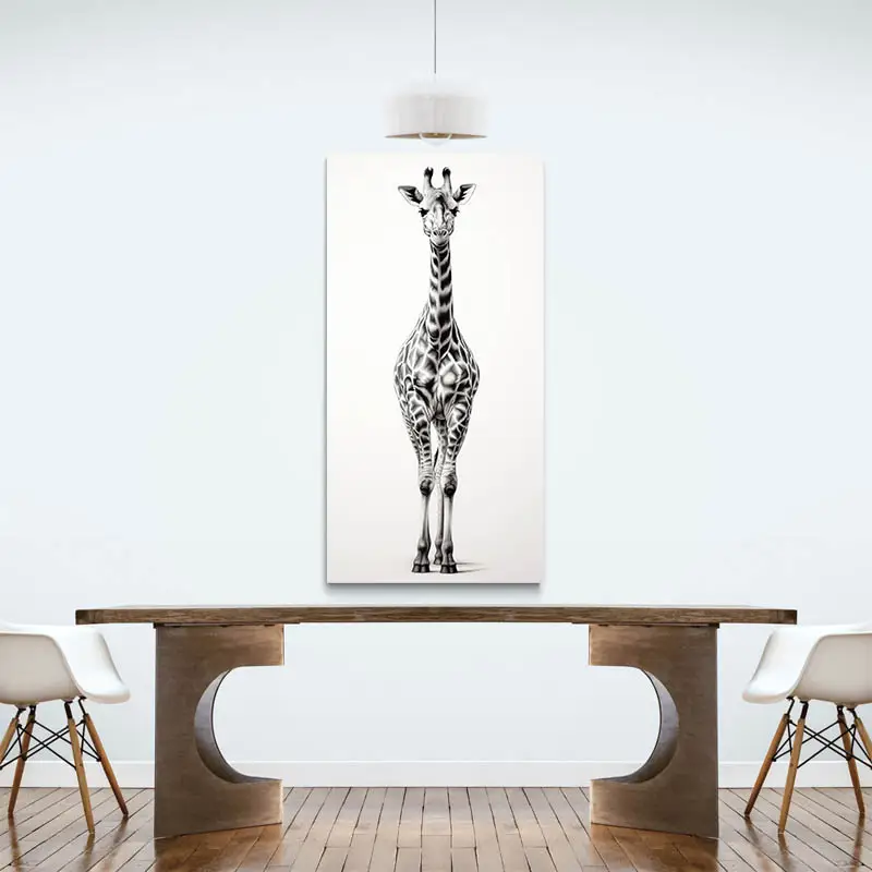 Tableau Dessin Girafe