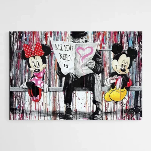 Tableau Disney Pop Art