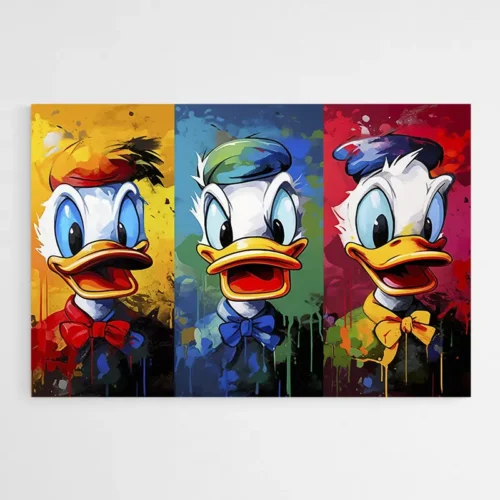 Tableau Donald Duck Pop Art
