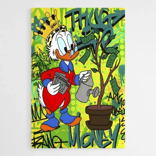 Tableau Donald Graffiti Motivation