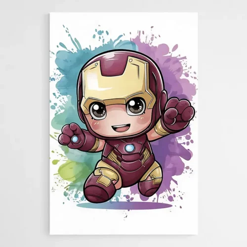 Tableau Enfant Iron Man