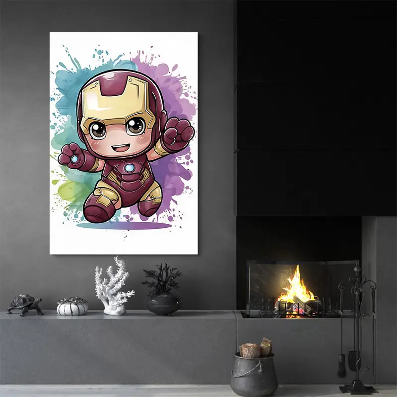 Tableau Enfant Iron Man