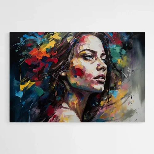 Tableau Femme abstrait