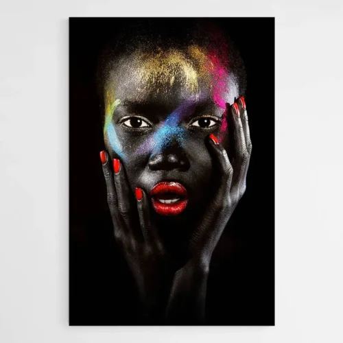 Tableau Femme Africaine Contemporain