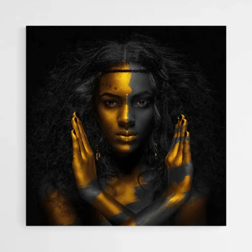 Tableau Femme Africaine Moderne