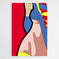 Tableau Femme Sensuelle Pop Art