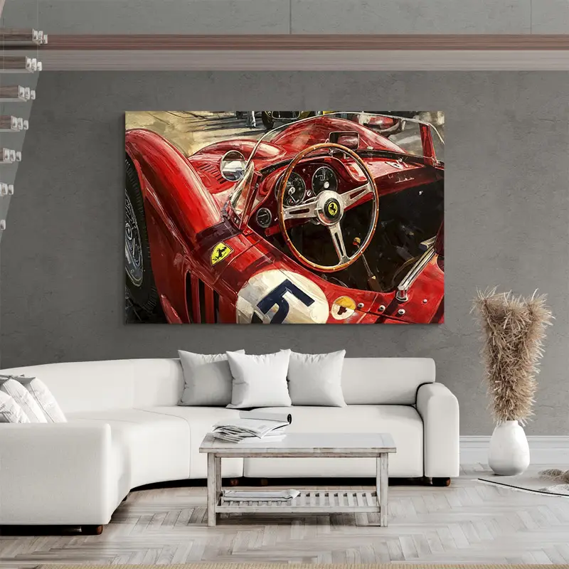 Tableau Ferrari Vintage