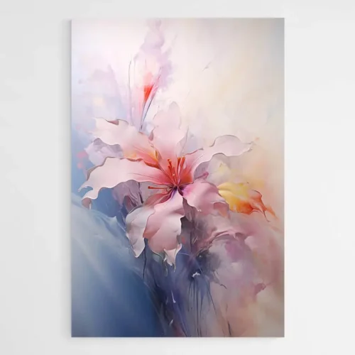 Tableau Fleur Abstrait