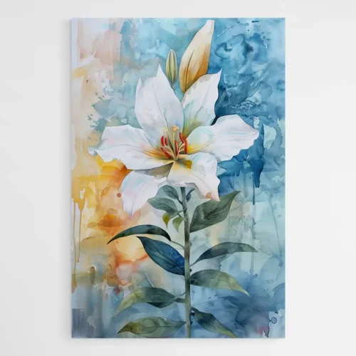 Tableau Fleur Aquarelle