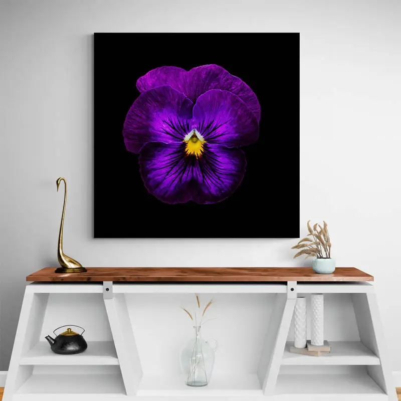 Tableau Fleur Violette