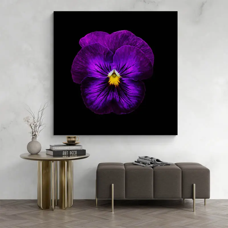 Tableau Fleur Violette