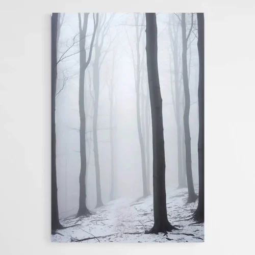 Tableau Forêt et Brume