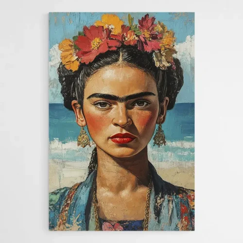 Tableau Frida Kahlo Expressionniste