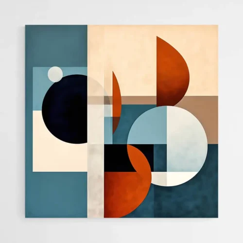 Tableau Géométrique Artiste