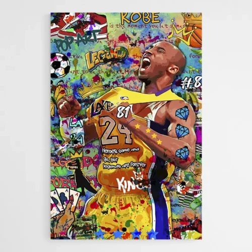 Tableau Graffiti Kobe Bryant
