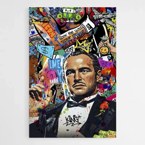 Tableau Graffiti le Parrain