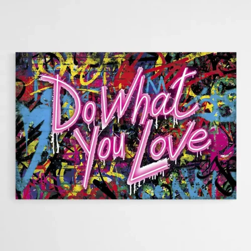 Tableau Graffiti Moderne Street Art