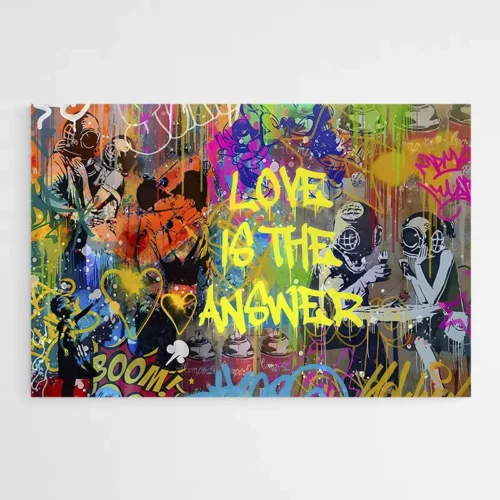 Tableau Graffitis Banksy