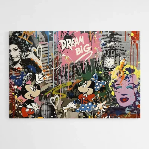 Tableau Graffitis Street Art