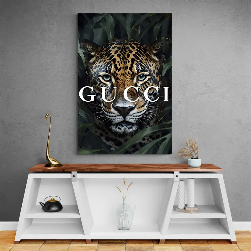 Tableau Gucci Leopard