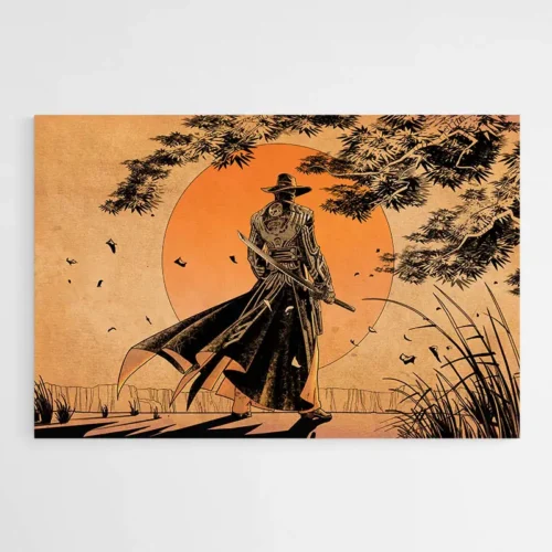 Tableau Guerrier Japonais