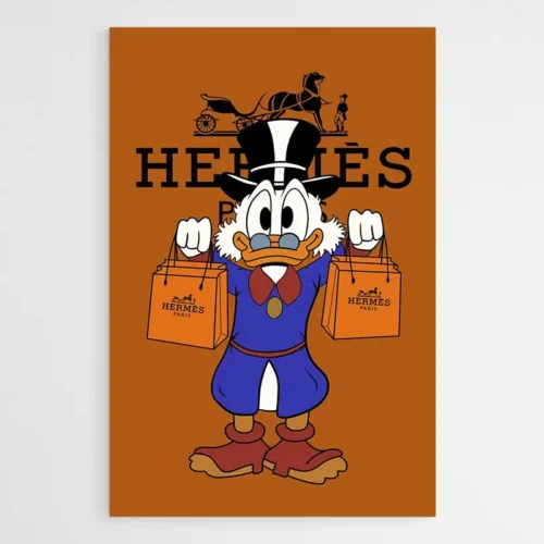 Tableau Hermes Orange