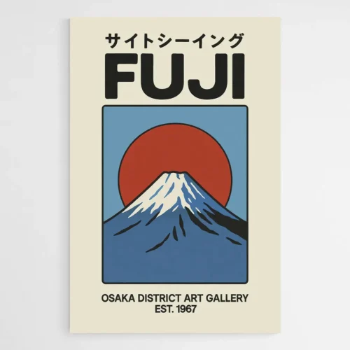 Tableau japonais Fuji