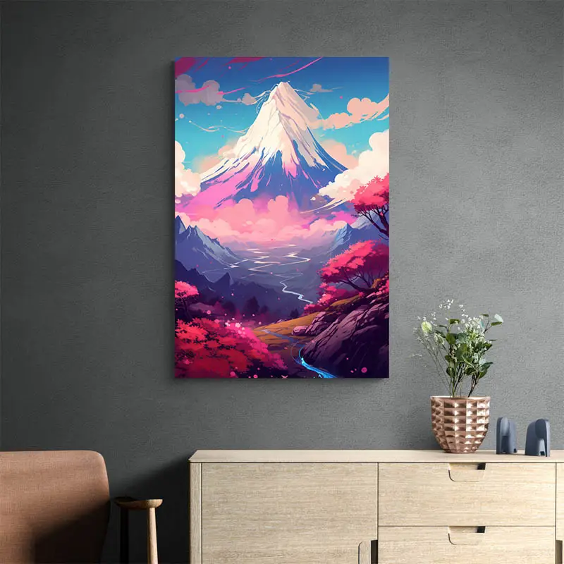 Tableau Japonais Mont Fuji