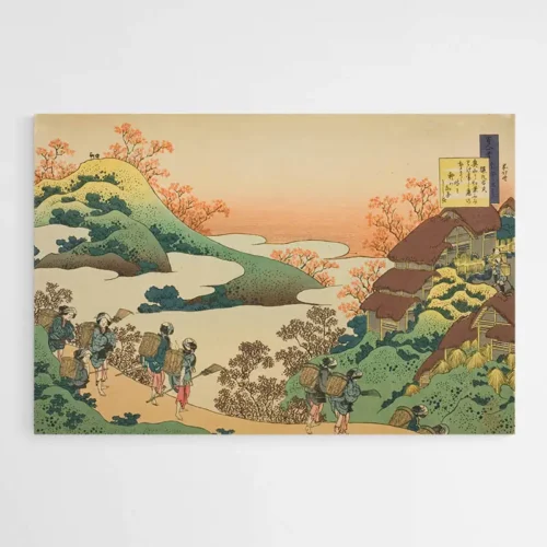 Tableau Japonais Paysage - Hokusai