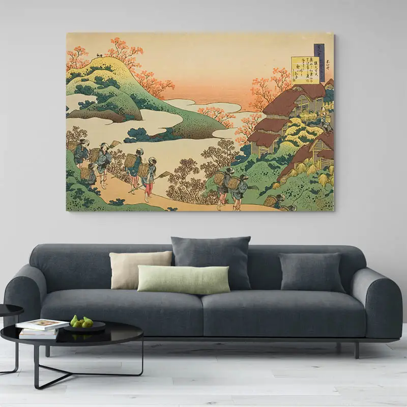 Tableau Japonais Paysage - Hokusai