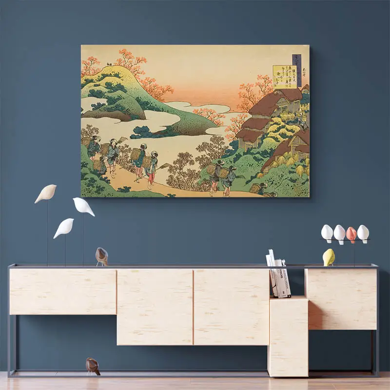 Tableau Japonais Paysage - Hokusai