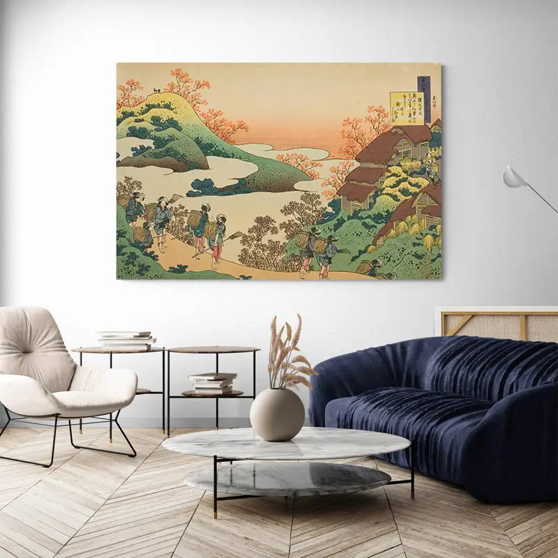 Tableau Japonais Paysage - Hokusai