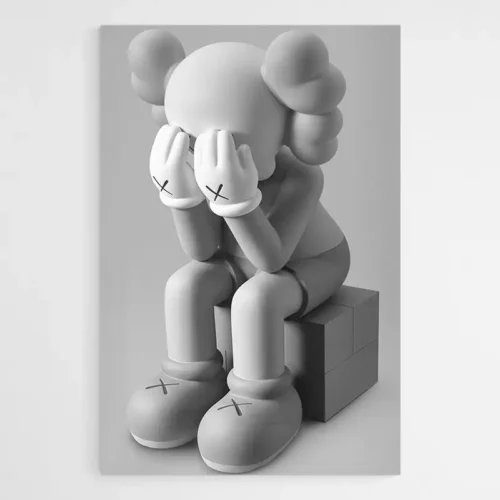 Tableau Kaws Figurine