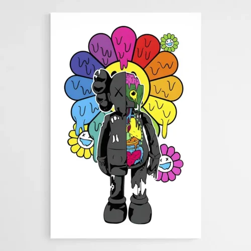 Tableau Kaws Takashi